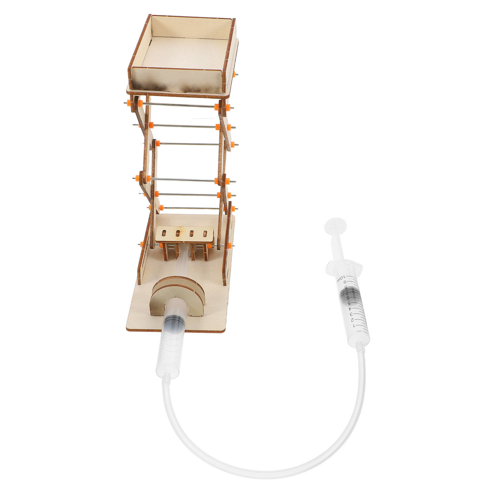 Science Experiment Kit - Lab Jack Makinesi Ahşap Eğitimsel Bilim