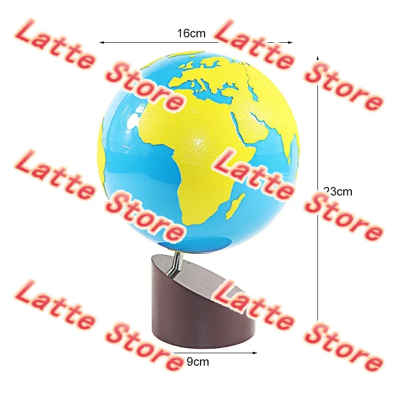 Kids Toys Learning - Montessori Kıtaları Küreleri, Dünya Coğrafyası Küreleri
