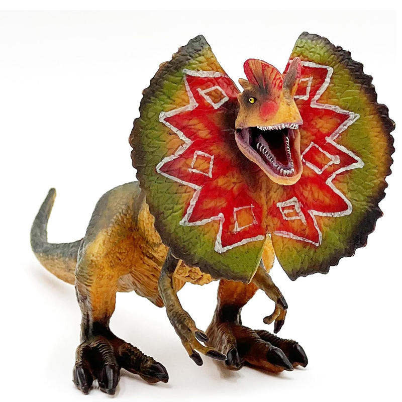 Kids Toys Dinosaur - Dilophosaurus Oyuncak, Hareketli Ağızlı Dinozor Oyuncak,