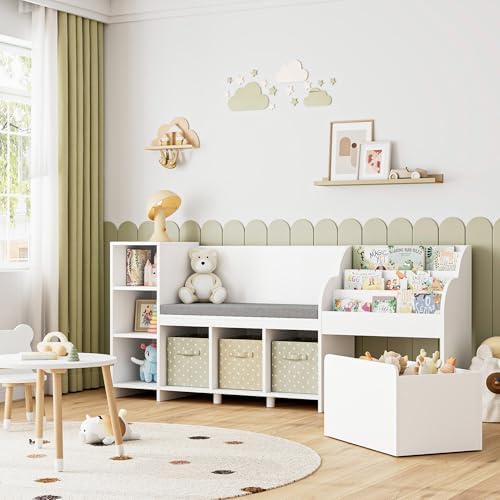 Kids Toys Big W - 67 inç Genişliğinde Çocuk Okuma Köşesi,
