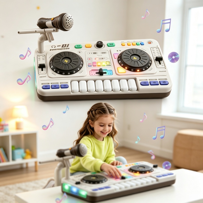 Kids Toys Bd - Çocuk Simülasyon DJ Mikser Denetleyici Oyuncak