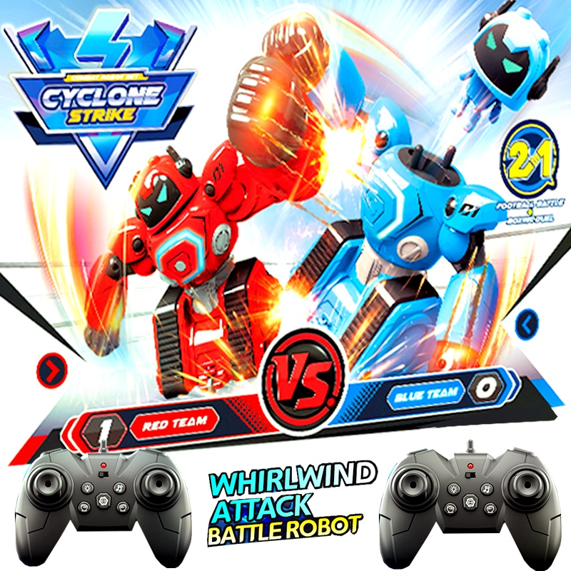 Kids Toys Under 50 - Uzaktan Kumandalı Robot Boks Futbol Mücadele