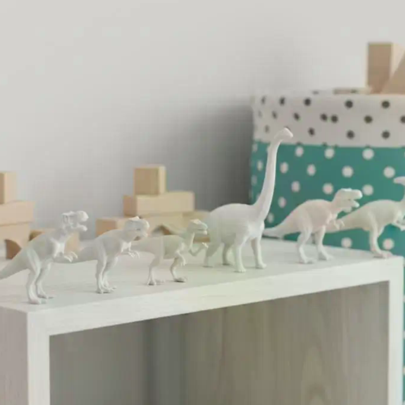 Kid Toys And Craft - Dinozor Beyaz Embriyo Oyuncak Seti 1