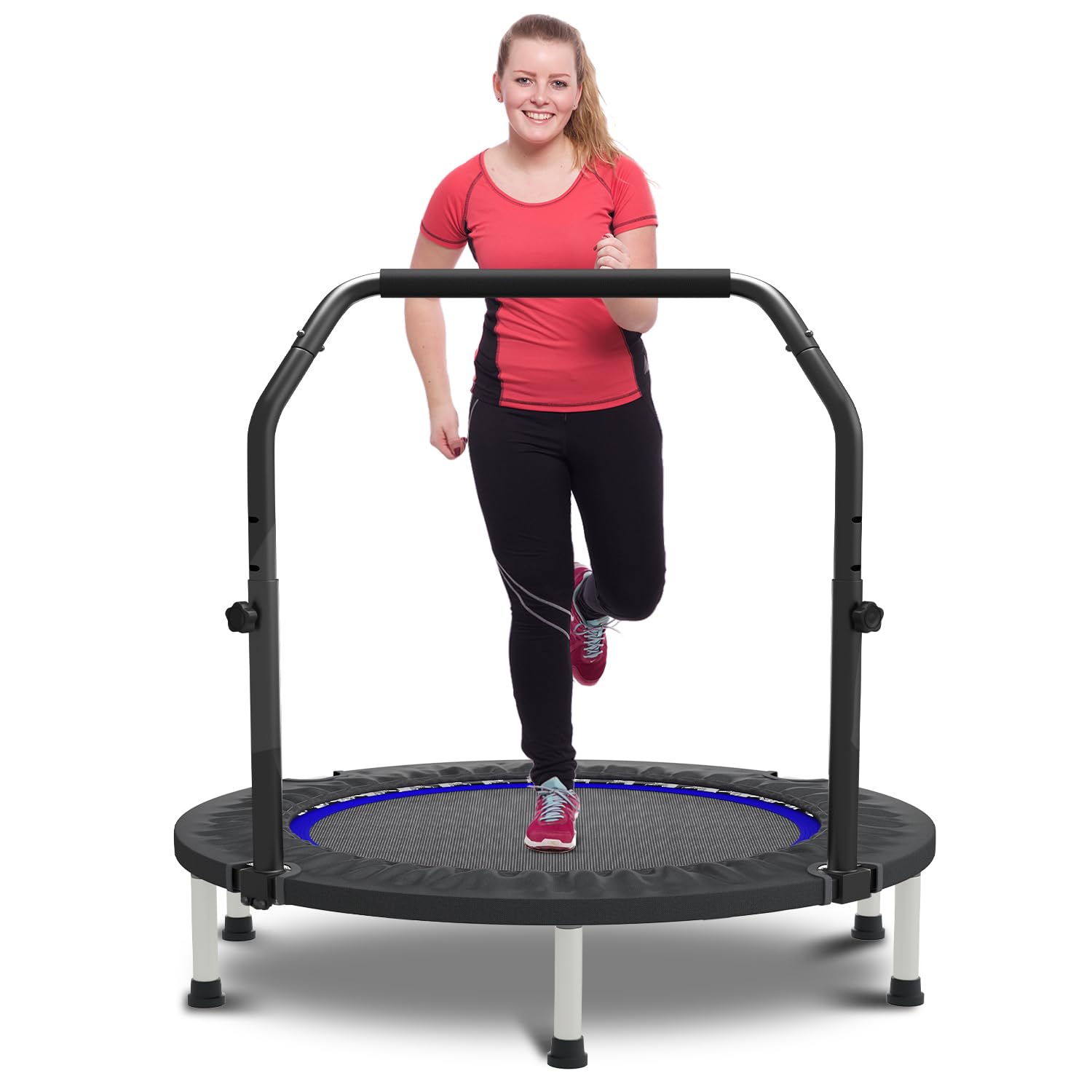 Trampoline Mini Indoor - 40-48 inç Mini Trambolin Rebounder, Yetişkinler