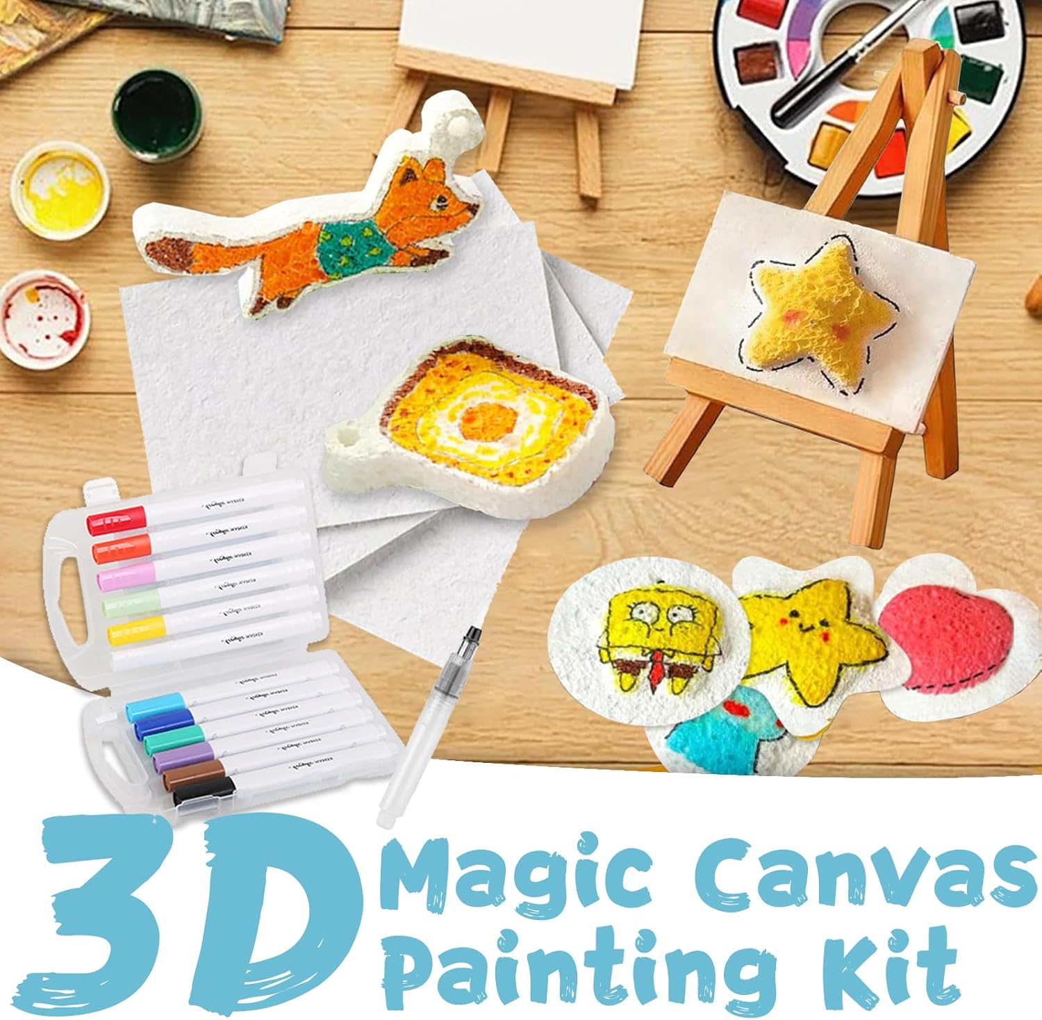 Çocuklar için 3D Kabarık Köpük - Kid Toys And Craft incelemesi ve fiyatı