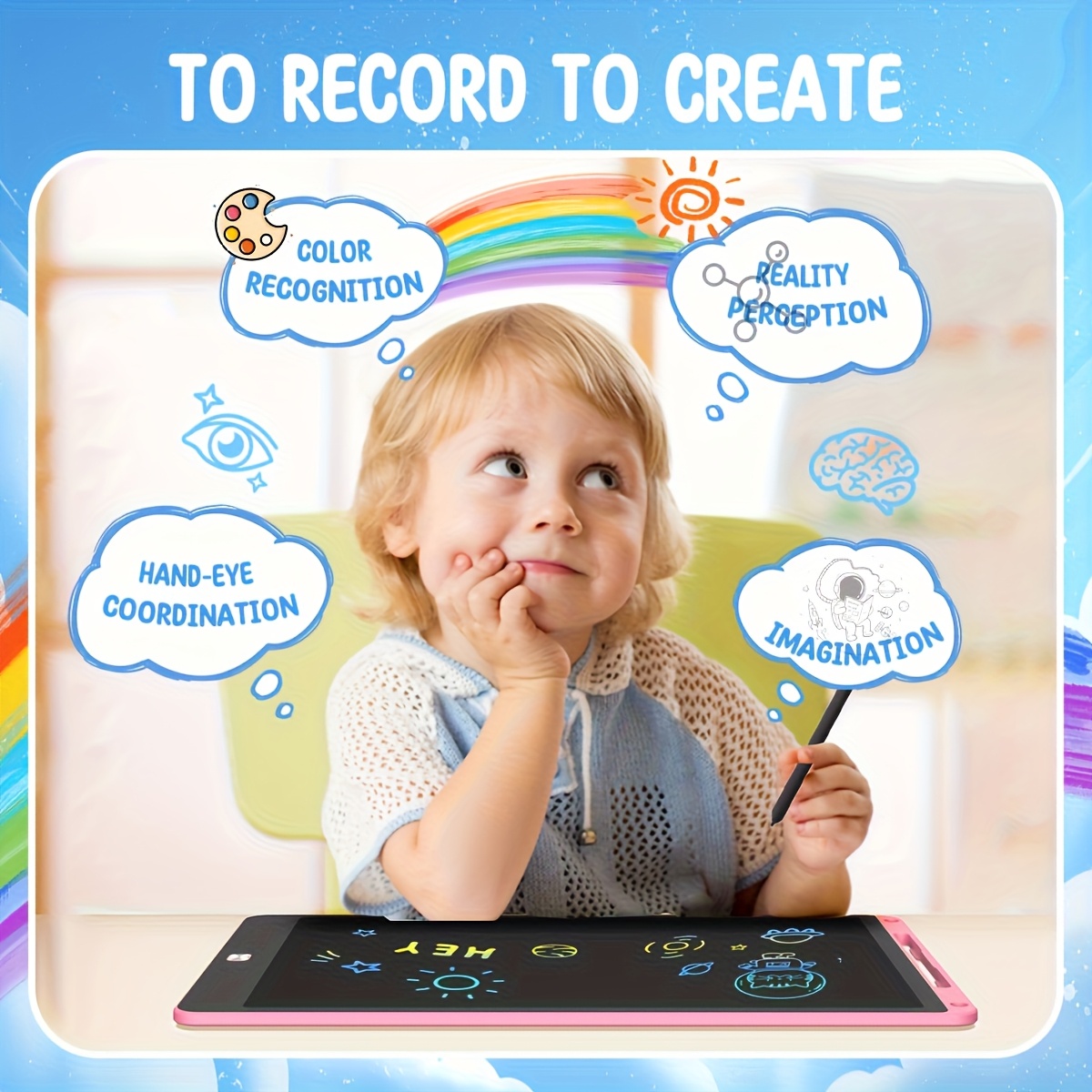 30 adet 8.5 Inç LCD Çizim Tabl - Kids Toys Learning incelemesi ve fiyatı