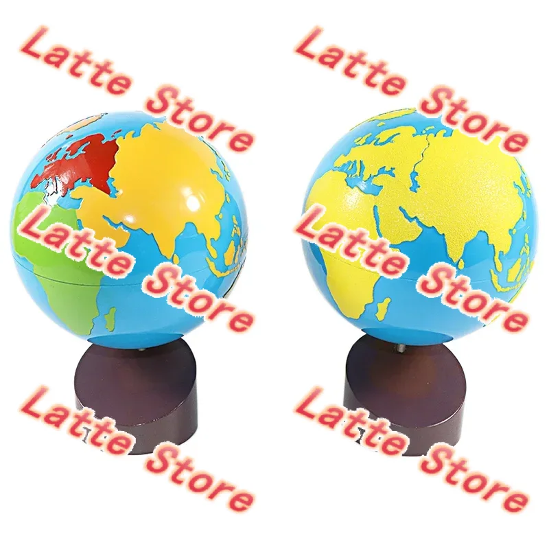 Montessori Kıtaları Küreleri,  - Kids Toys Learning incelemesi ve fiyatı