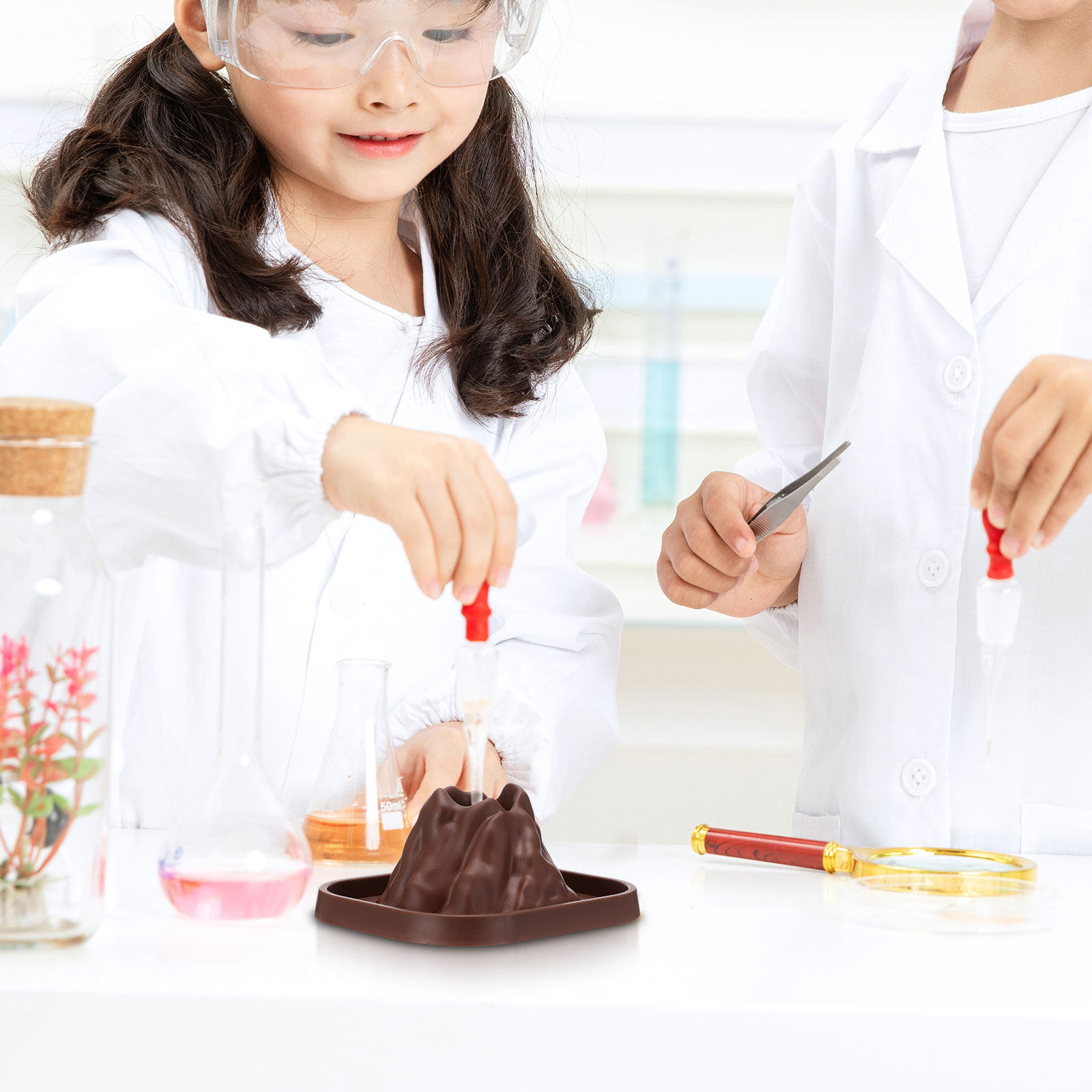 10 adet volkan kalıp seti DIY  - Volcano Experiment Kit incelemesi ve fiyatı