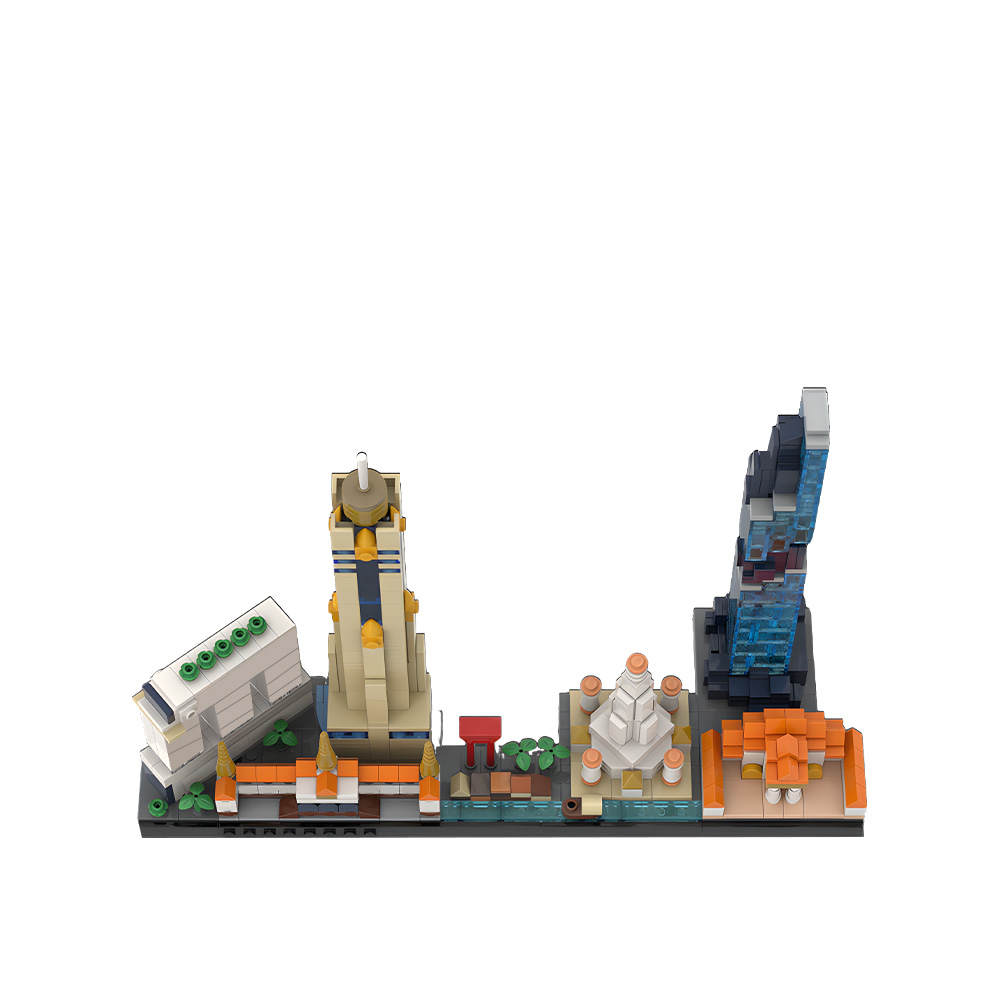 MOC Bangkok Skyline Yapı Taşla - Kids Toys Bangkok incelemesi ve fiyatı
