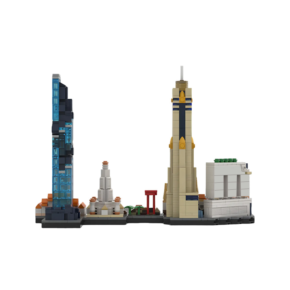 MOC Bangkok Skyline Yapı Taşla - Kids Toys Bangkok incelemesi ve fiyatı