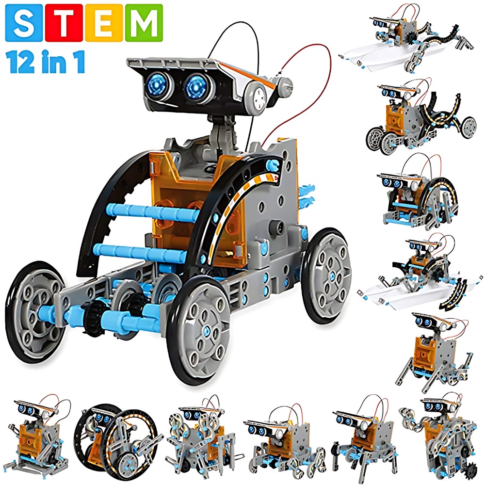 Güneş robotu yapı taşları 12 I - Science Experiment Kit incelemesi ve fiyatı