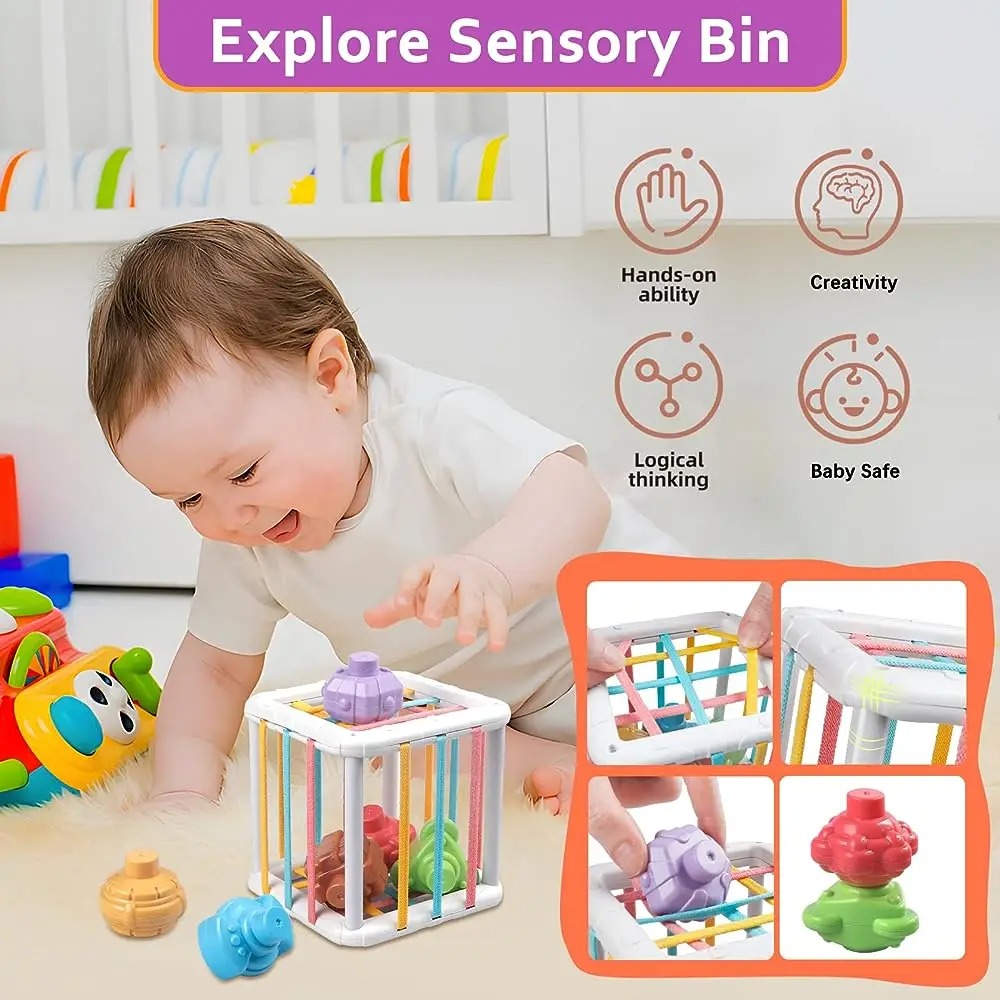 Gökkuşağı Renkli Montessori Şe - Kids Toys Learning incelemesi ve fiyatı