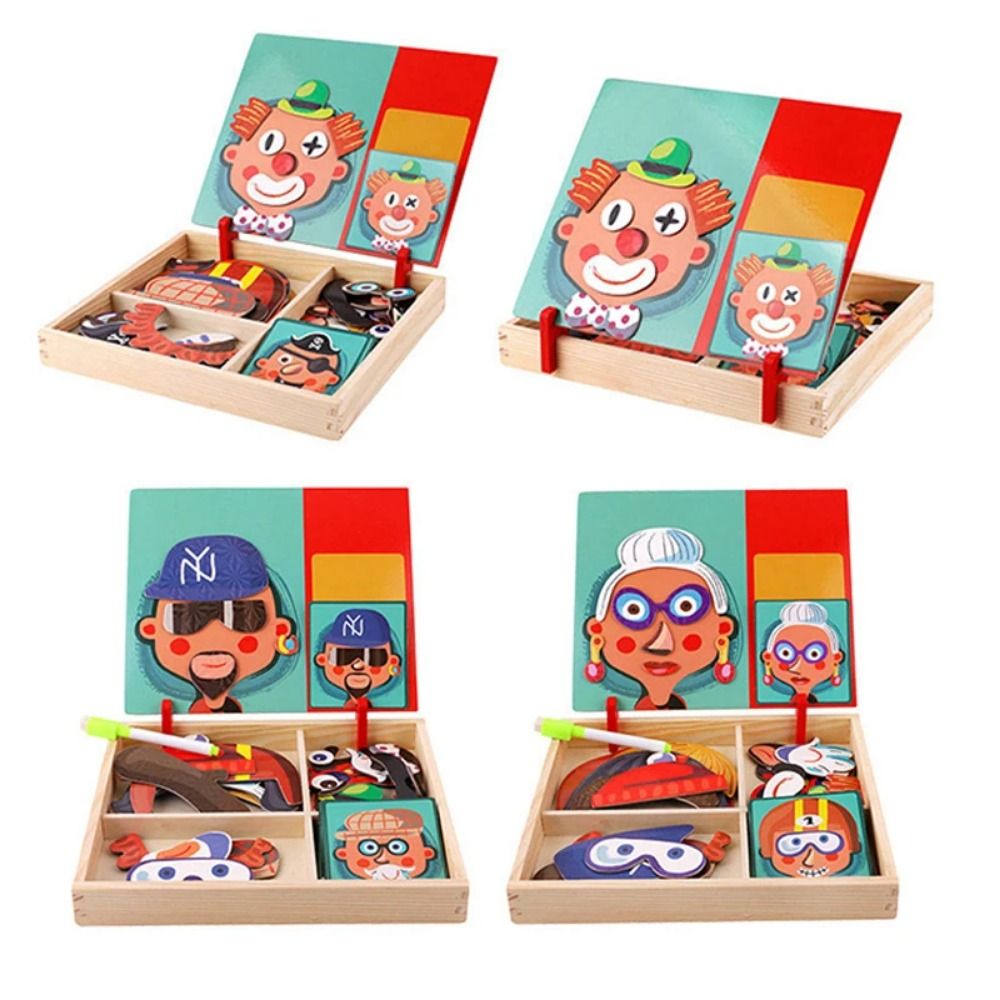 Ahşap Manyetik 3D Bulmacalar K - Kids Toys Drawing Easy incelemesi ve fiyatı
