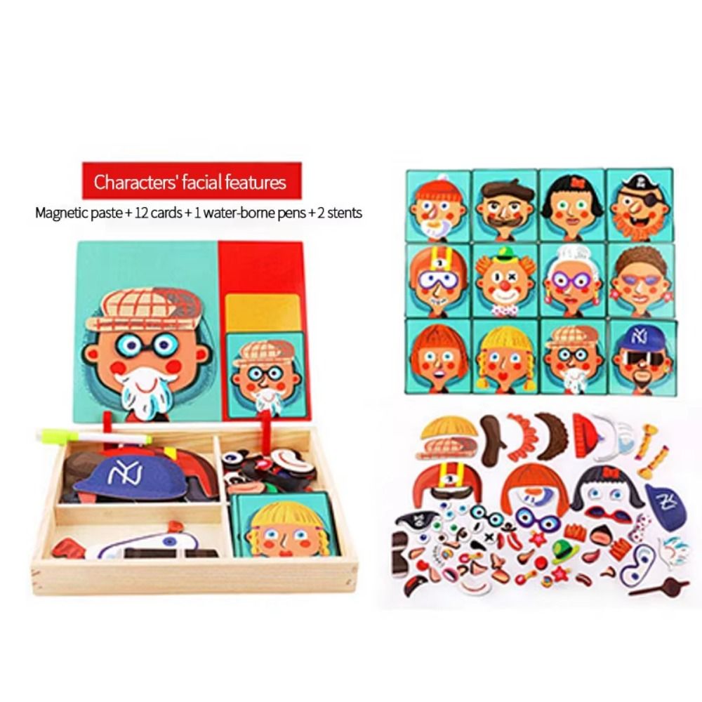 Ahşap Manyetik 3D Bulmacalar K - Kids Toys Drawing Easy incelemesi ve fiyatı