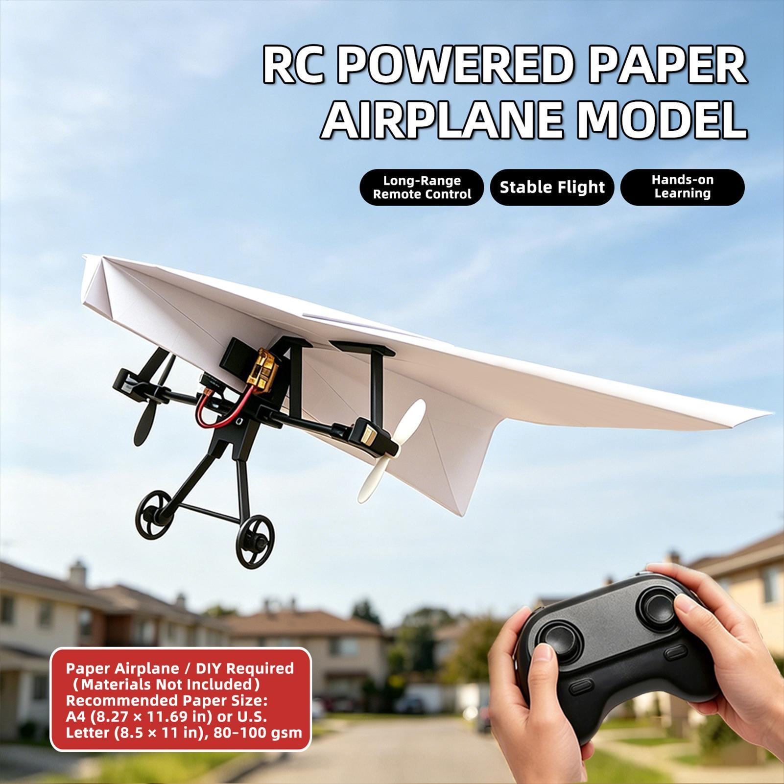 Kendin Yap RC Kağıt Uçak Kiti, - Kids Toys Electric incelemesi ve fiyatı
