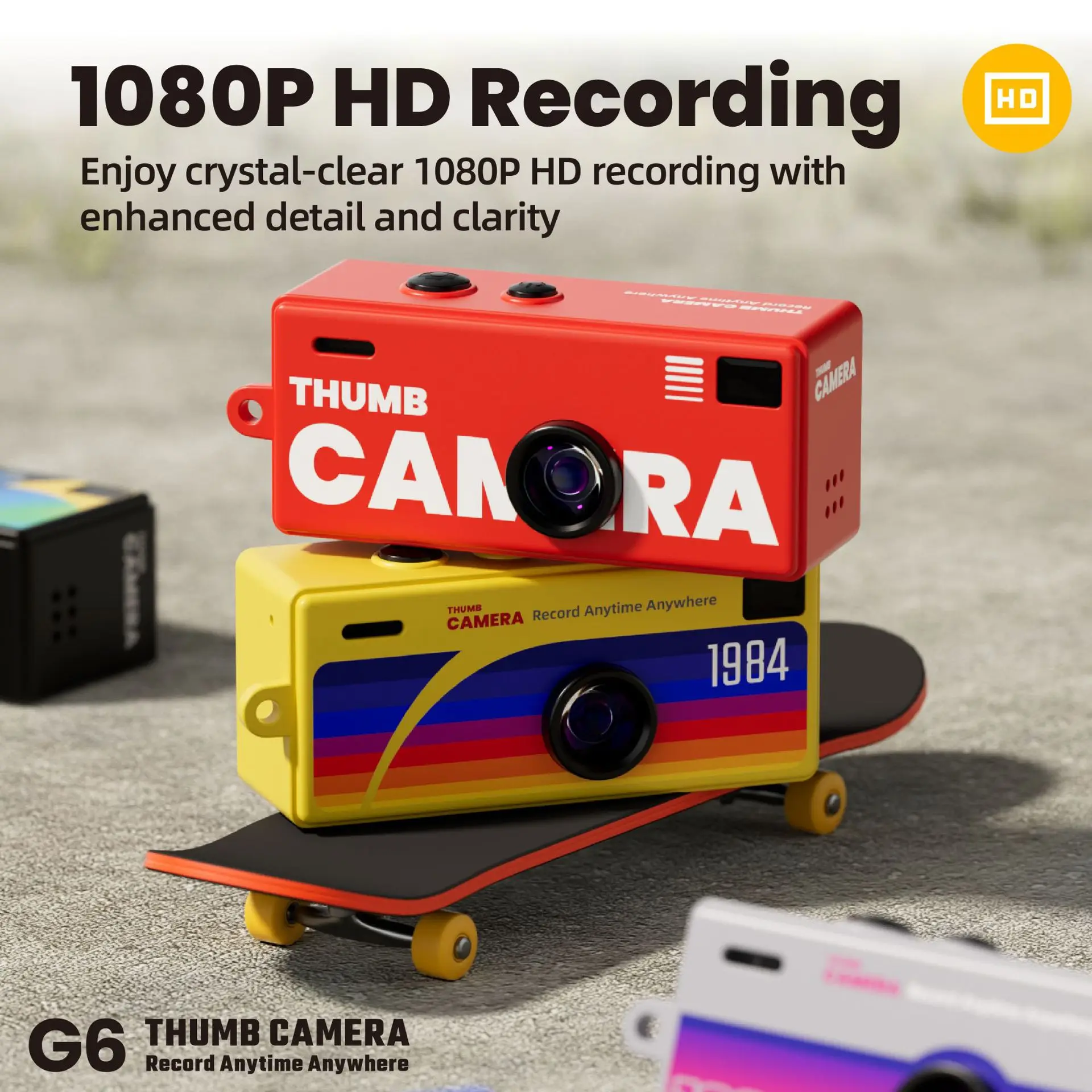 Mini Dijital Kamera 1080P HD B - Kids Toys Youtube incelemesi ve fiyatı