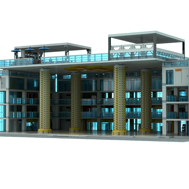 17446 Parça İnşaat Merkezi MOC - Kids Toys Mall incelemesi ve fiyatı
