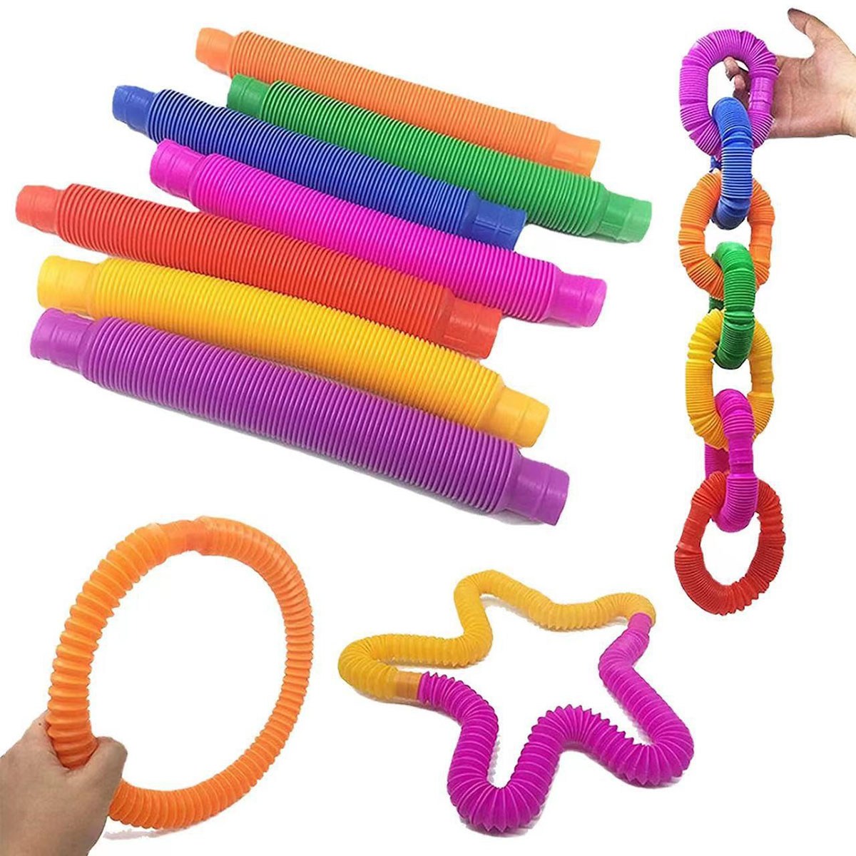 10-30 adet renkli teleskopik t - Kids Toys Youtube incelemesi ve fiyatı