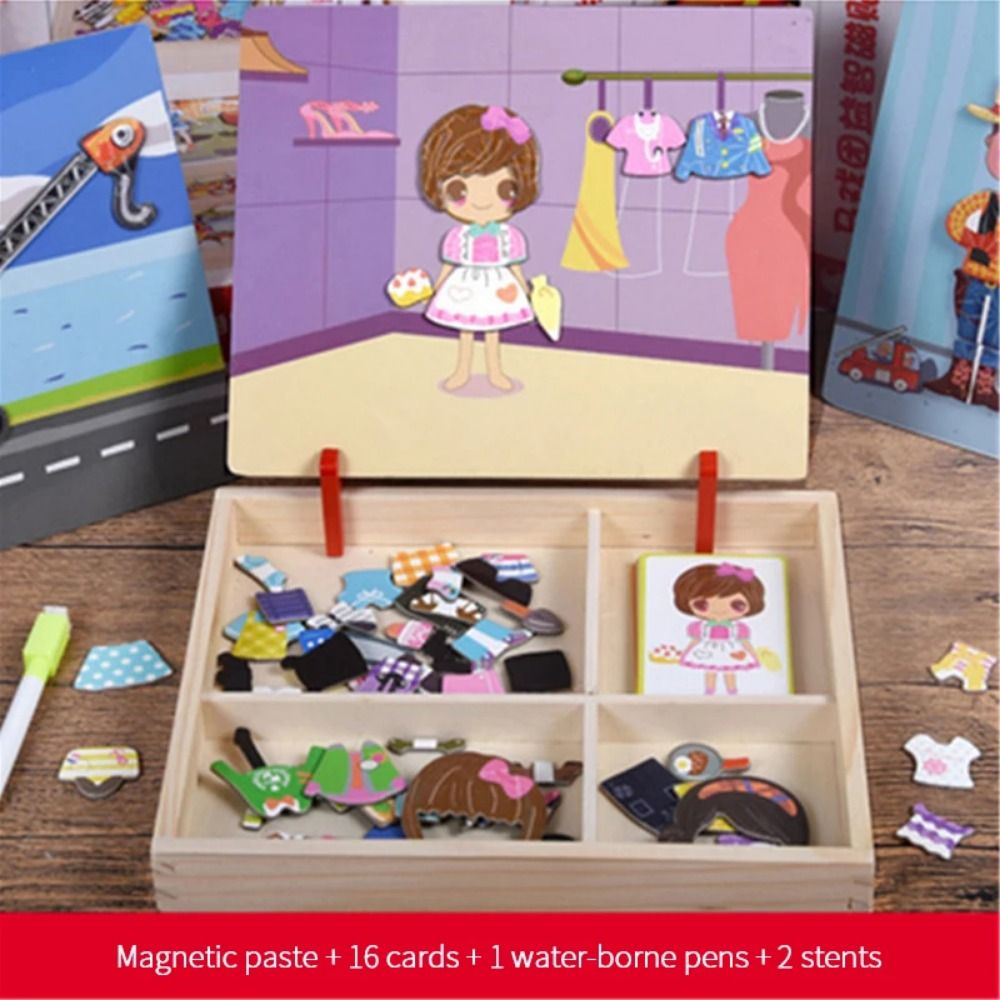 Ahşap Manyetik 3D Bulmacalar K - Kids Toys Drawing Easy incelemesi ve fiyatı