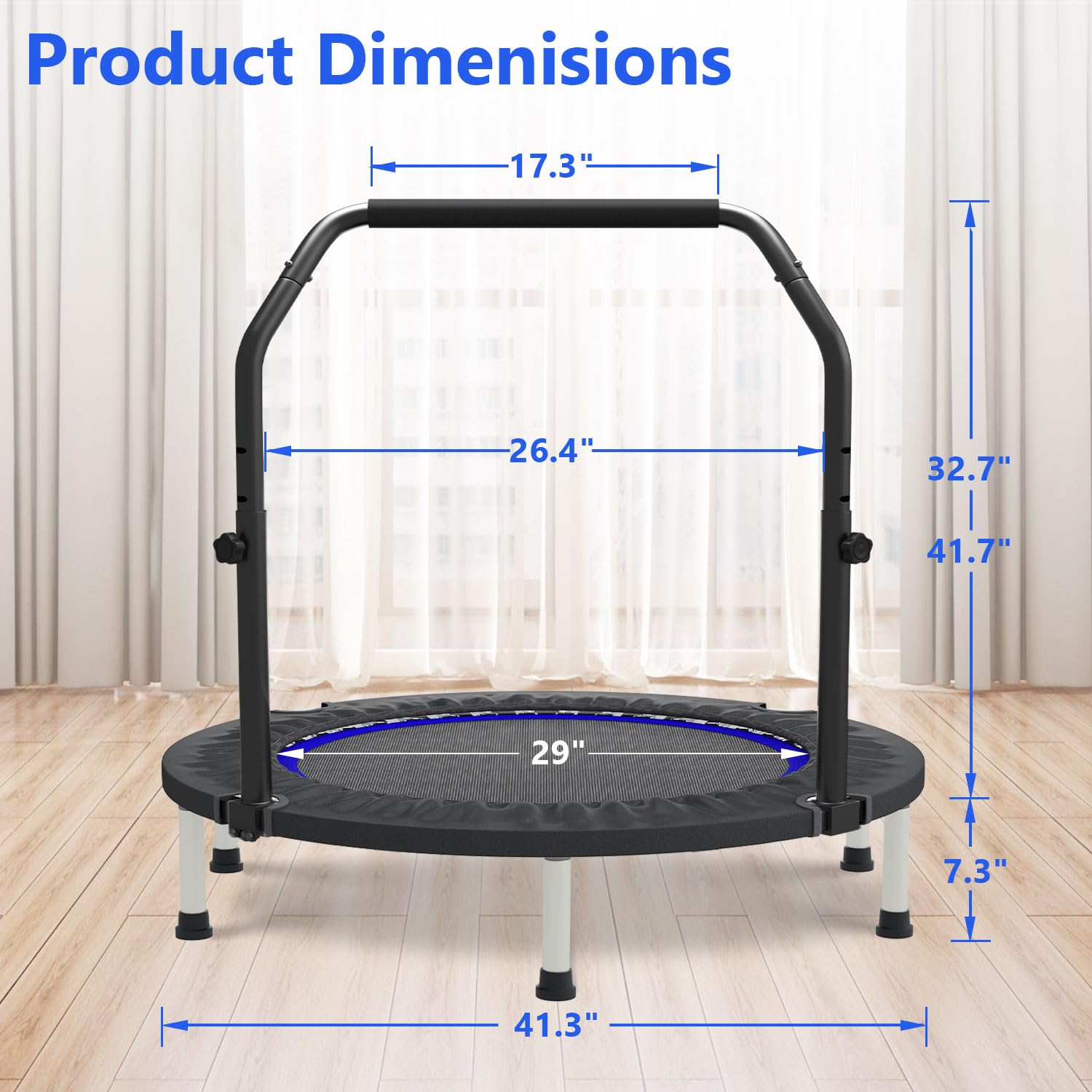 40-48 inç Mini Trambolin Rebou - Trampoline Mini Indoor incelemesi ve fiyatı